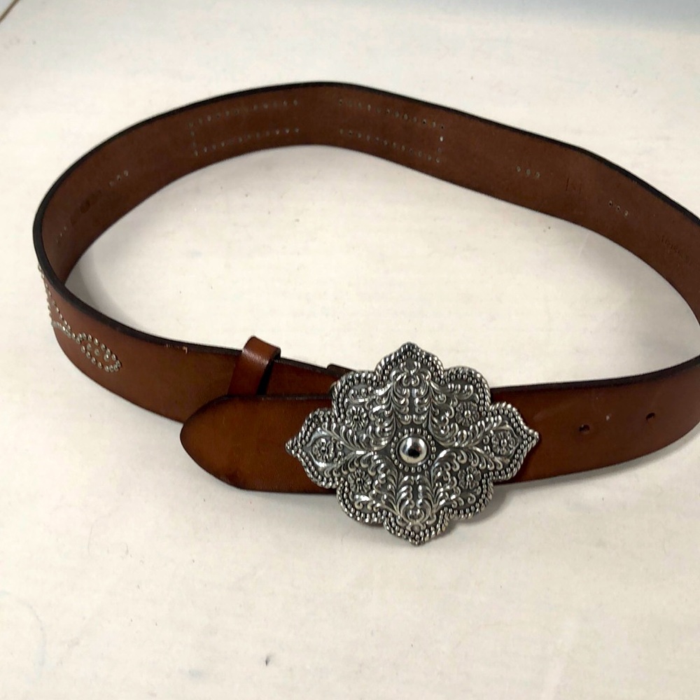 Leather belt